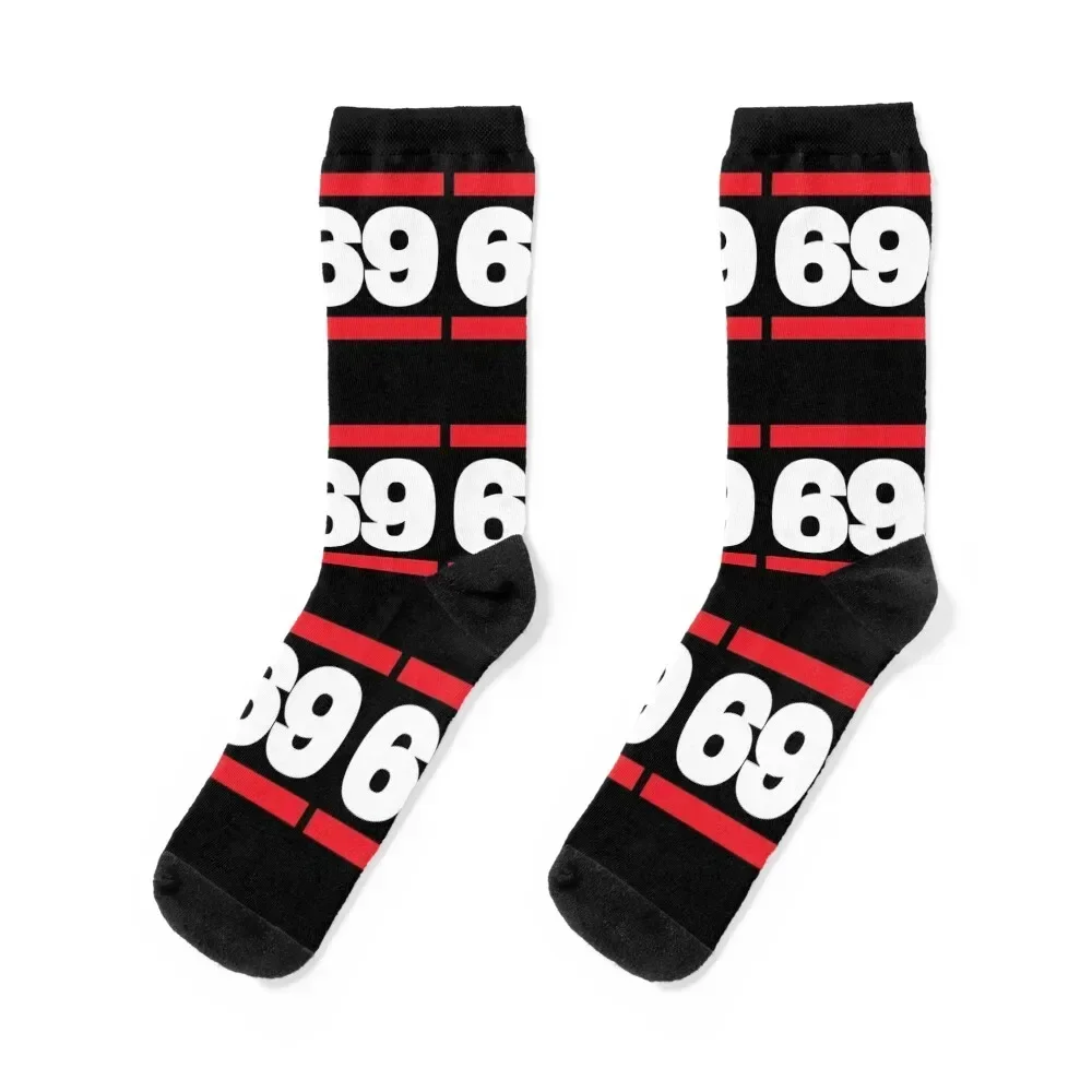 

69 Number Sixty-nine Socks summer compression anime Run Socks Women's Men's