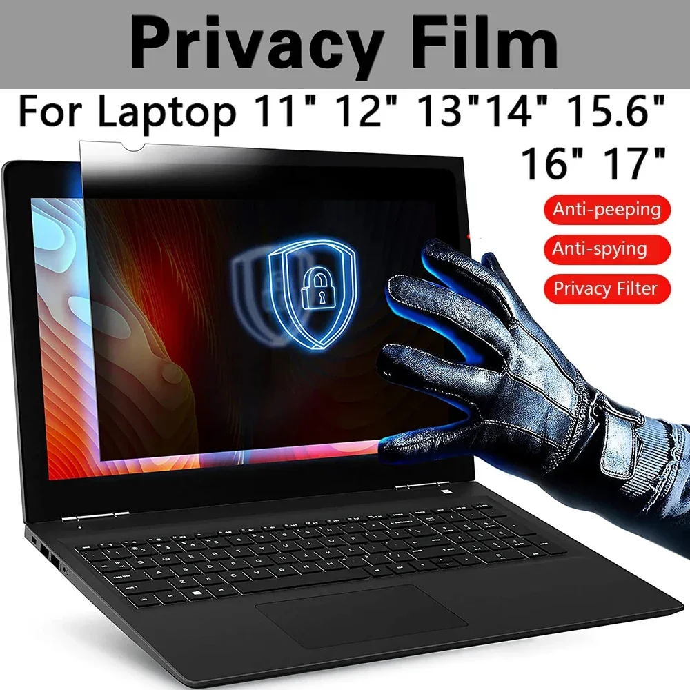 

Privacy Protector Laptop 14 15.6 12 13 17 inch Notebook Computer Anti-spy Filter Waterproof Matte Film Anti-peep