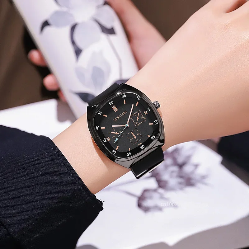 Fashion Women Watches Luxury Brand Woman Casual Quartz Wrist Watches Ladies Classic Sports Silicone Strap Relogio Feminino