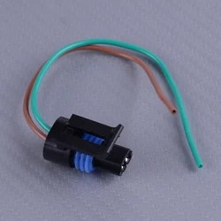 15.8 cm Plastic Car Engine Coolant Temperature Sensor Connector Wire Fit for GM DELPHI 12162193