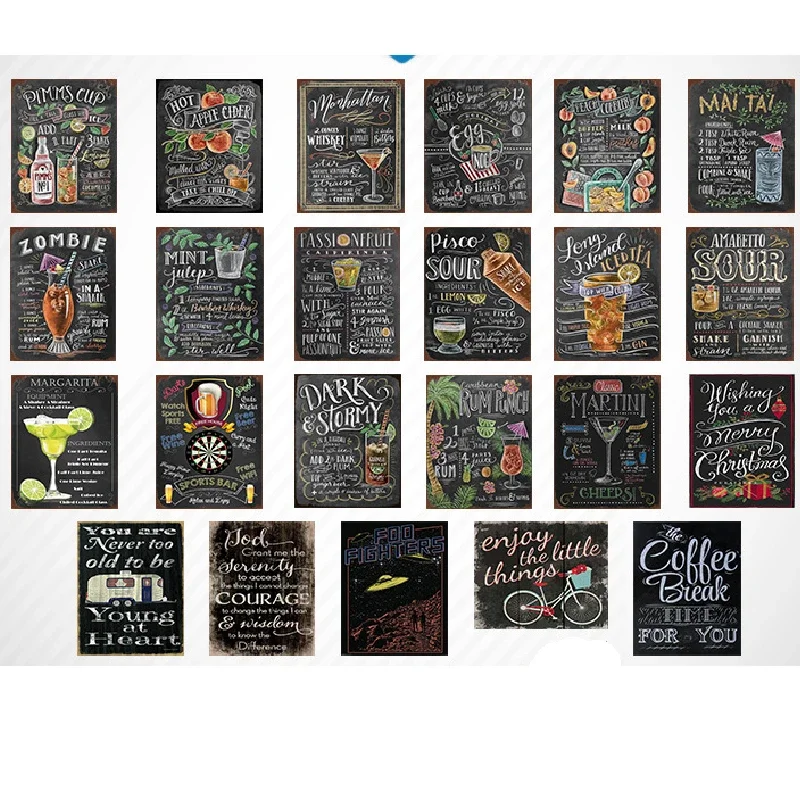 

Rum Brand Vintage Poster Metal Sign Club Tin Custom Bar Bedroom Indoor Decor Posters Home Wall Decor Room Decoration