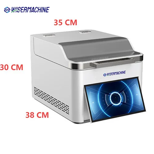 WiserMachine Professional X-Ray Spectrometer Precious Metal Analyzer High Precision Gold Silver Copper Alloy Tester 220V 1 Year