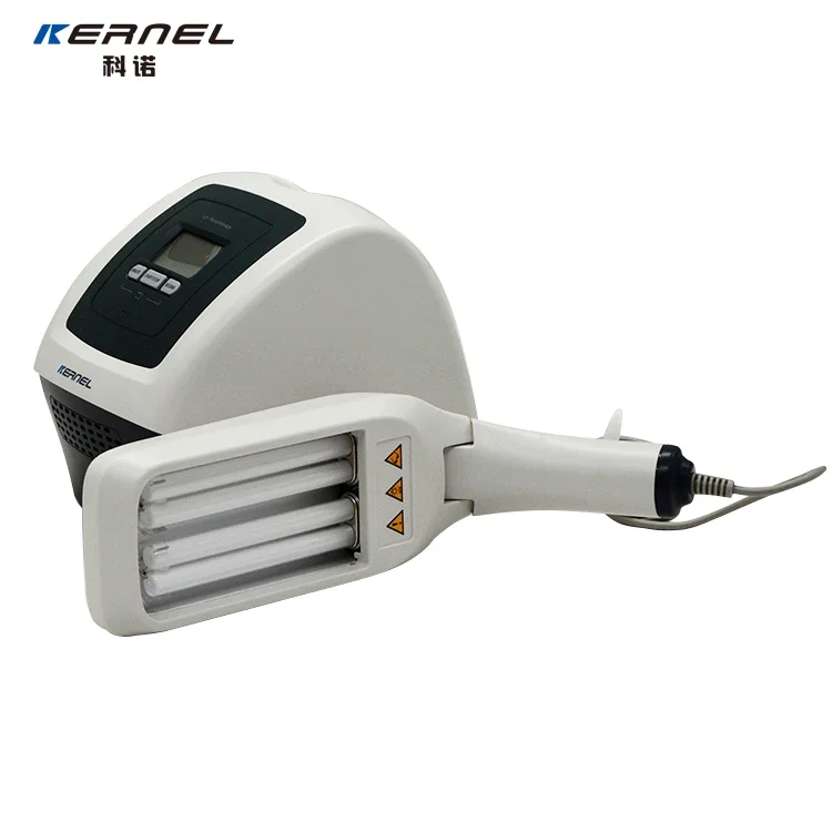 CE cleared High Quality UVB Narrowband Phototherapy 311nm Psoriasis Kernel Brand KN04006BL With Two Lamps