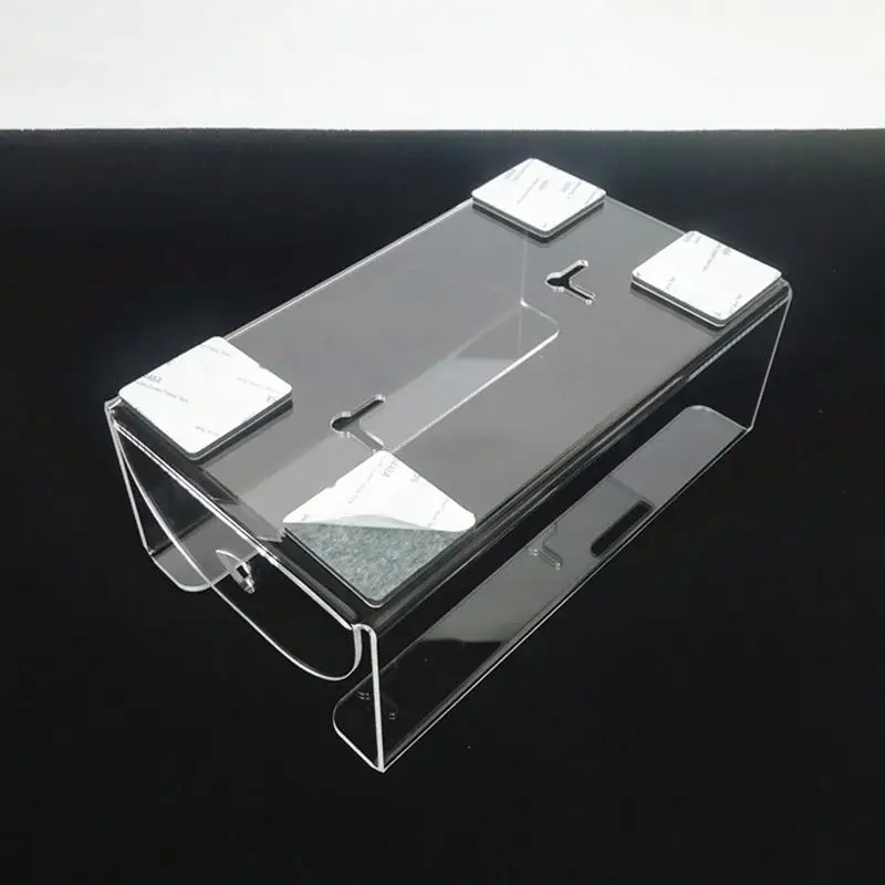 Glove  Box Wall Metal Glove Box Holder with Screws Wall Mounted Healthcare Food Service Dentist Disposable Glove Stoarge Rack