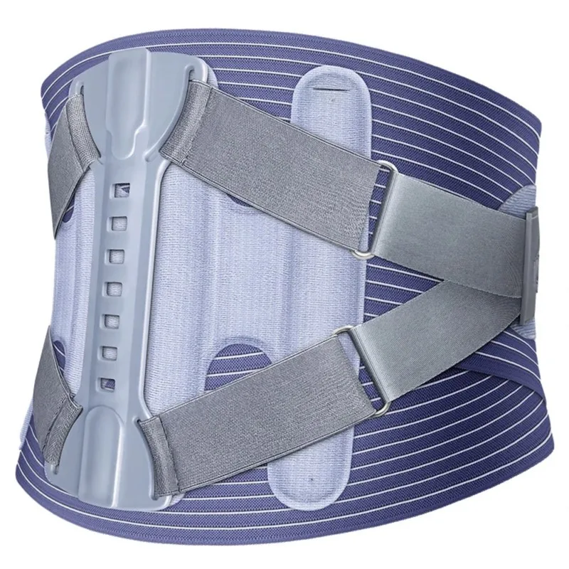Lumbale Onderrug Steunriem Voor Ischias Hernia Scoliose Rugpijn Verlichting, Met Dubbele Verstelbare Bandjes