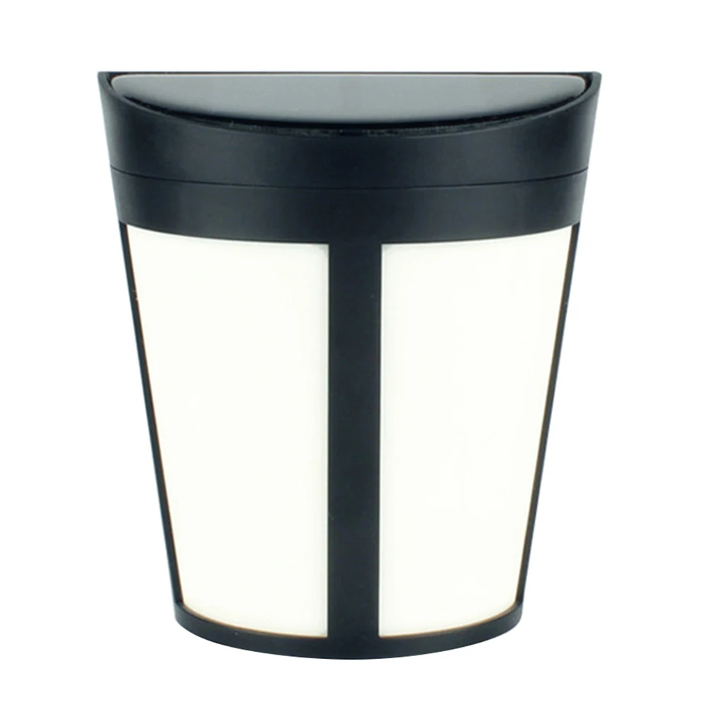 

2 Pcs Solar Wall Lamp Outdoor Lights Waterproof LED Garden Fence Yard Energy Saving Durable Premium Material Easy Install Solar