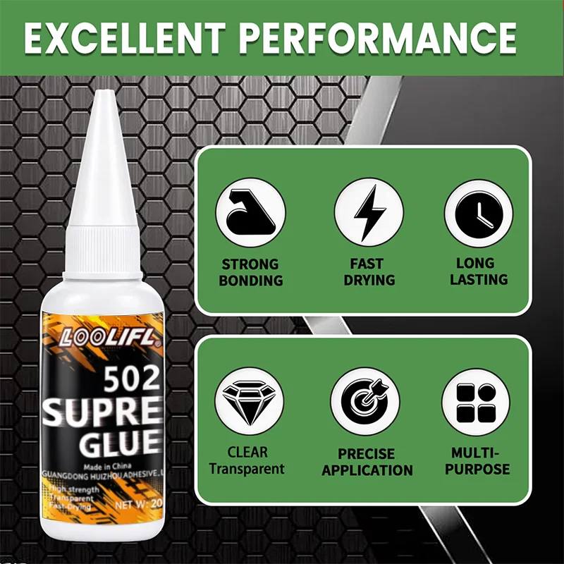 Loolifl502 Adesivo Forte 20g C - Woodworking Diy Projects avaliação e preço