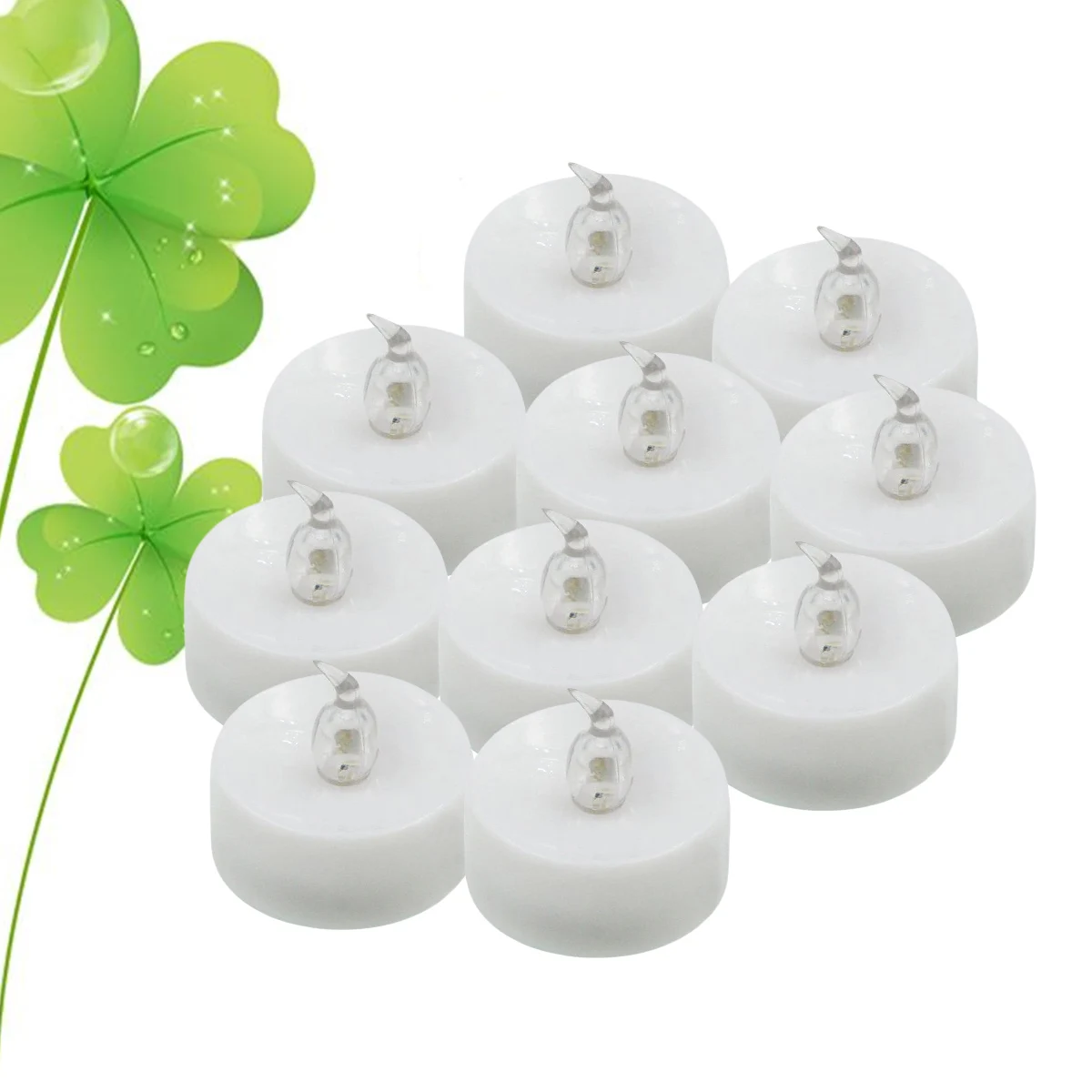 

48 pcs LED Electronic Candles Long Lasting Powered Vivid Flameless Lights Christmas Decorative Tealight