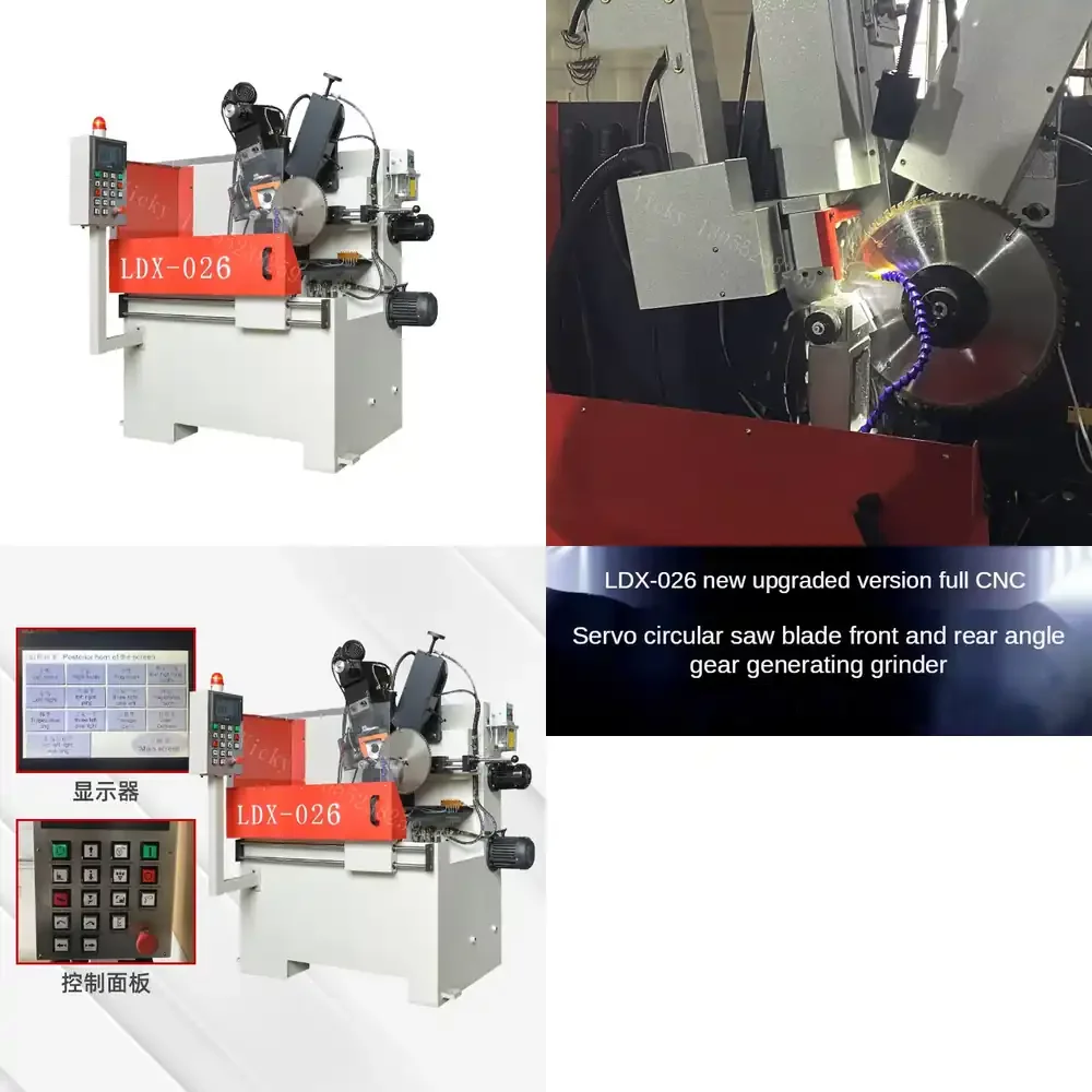 STR LDX-026A 100-1200 mm TCT Saw Blades CNC Sharpening Machine for Hook Teeth Grinding Machines High Precision CNC Grinder