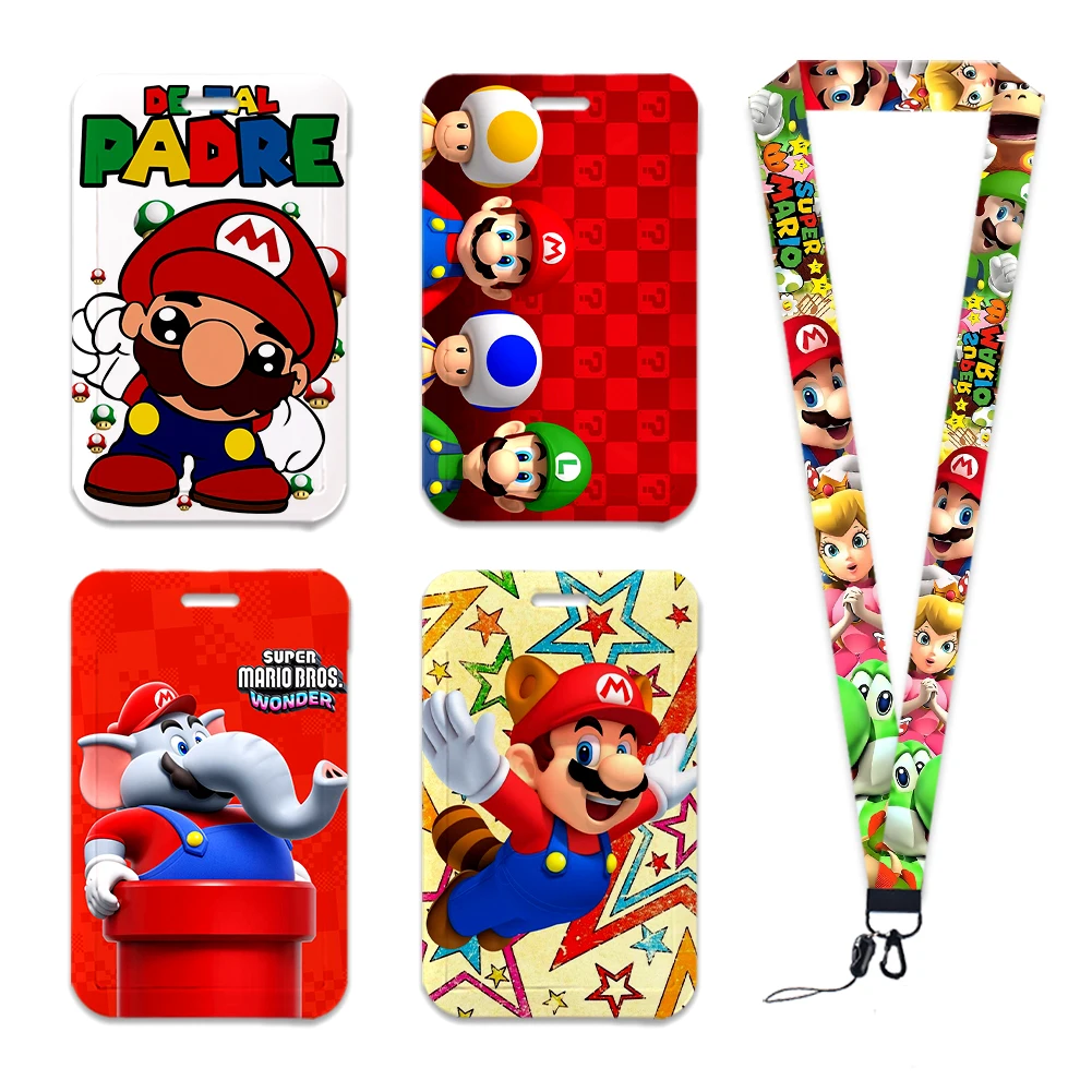 

Games Cartoon Character Anime Lanyard For Keys Chain ID Credit Card Cover Bus Card Holder Charm Badge Holder Personalized Gift