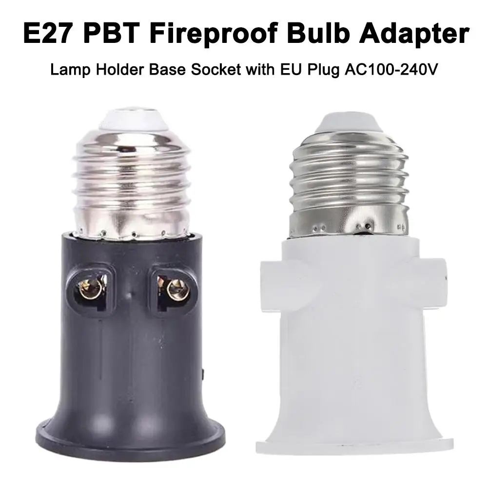 

E27 Bulb to Plug Adapter Converter, 100-240V AC, Turn Any Light Bulb into a Plug-In Lamp, DIY Lighting Socket