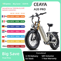 CEAYA A20PRO Electric Bike 1000W 20Inch Urban City Electric Bike 48V20AH Battery e bike Fat Tyres E-Mountain Bicycle