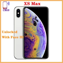 Original Unlocked Apple iphone xs max 4G LTE 4G RAM 64gb/256gb ROM A12 Bionic Chip IOS iphonexsmax