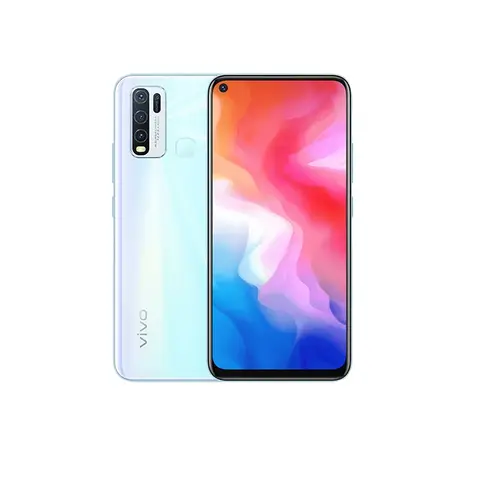 VIVO Y50 Firmware Global teléfono móvil Snapdragon 665 Octa Core 6,53 "5000mAh 18W carga de tablero 8GB 128GB 16.0MP cámaras teléfono usado