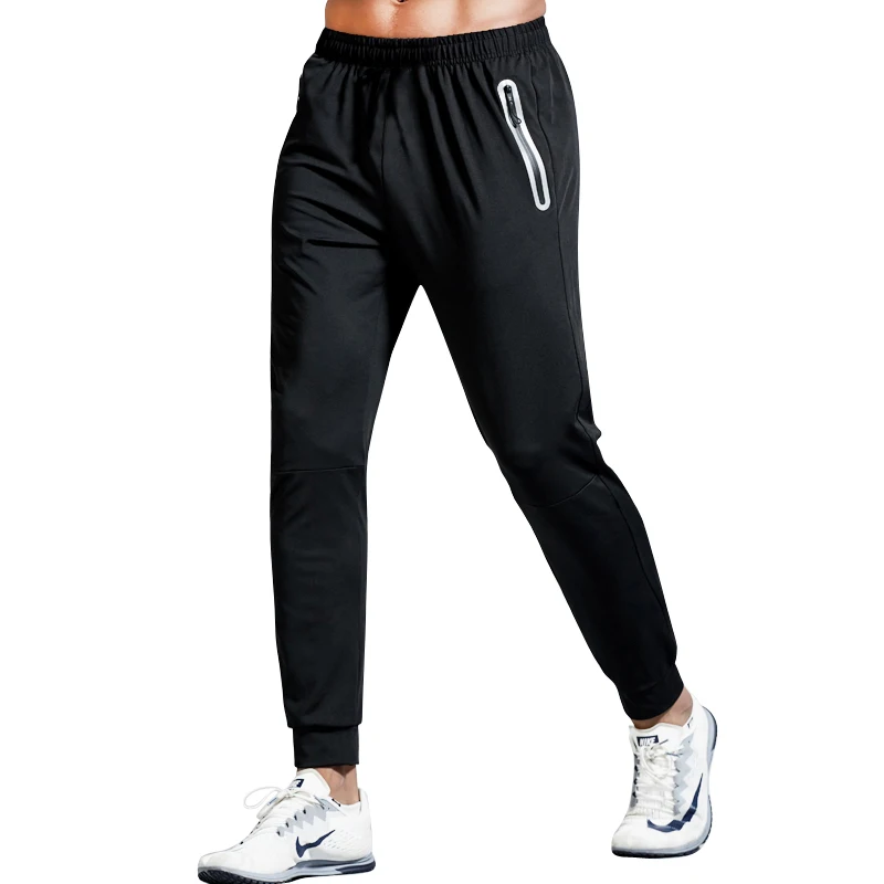 New Summer Casual Breathable Speed Drying Running 9-Point Trousers Men'S Fitness Training Speed Loose Comfortable Sports Pants