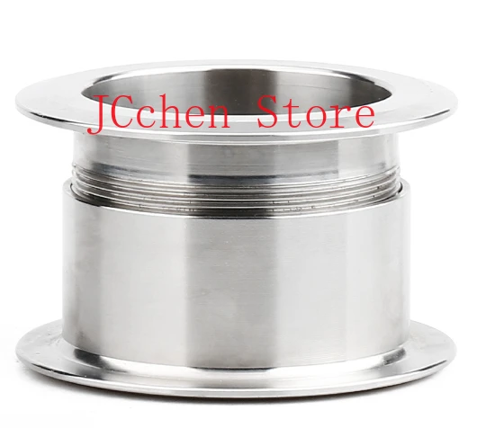 Fit 12.7-159mm Pipe Bulkhead Wall sleeve For Choose 304 Stainless Steel Double Clip Decorative Ring Through Shed Plate Homebrew