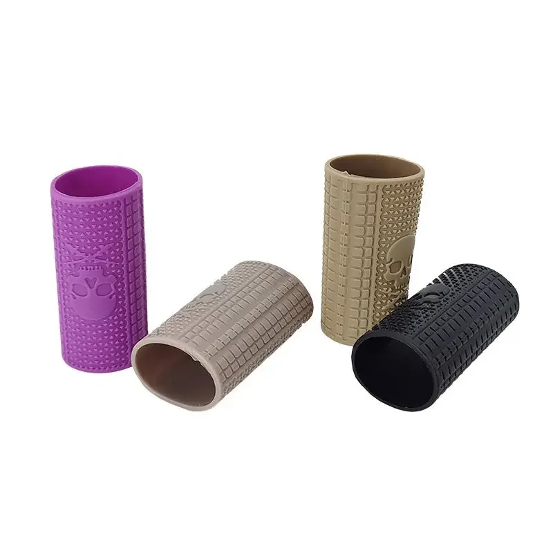 Soft Rubber Grip Wrap Anti Slip Handle Sleeve Universal Fit G17 G18 G19 AK M4 Airsoft Hunting Rifle Pistol Grip Cover