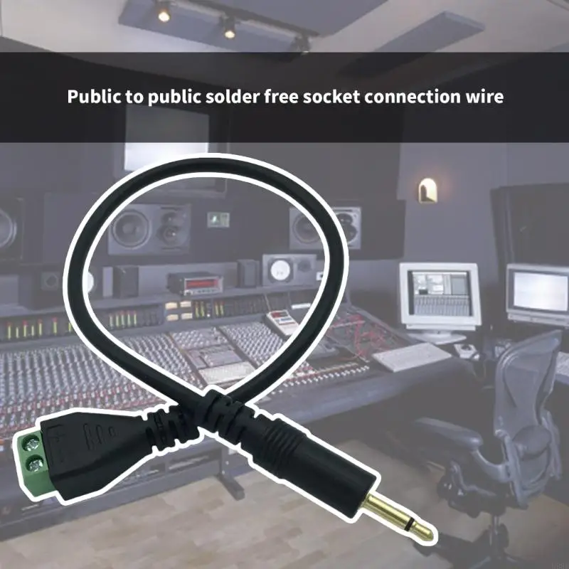 2025 Mới đáng tin cậy 2Pin monots 3,5mm dây bộ điều hợp nam cho máy tính, điện thoại, máy nghe nhạc MP3