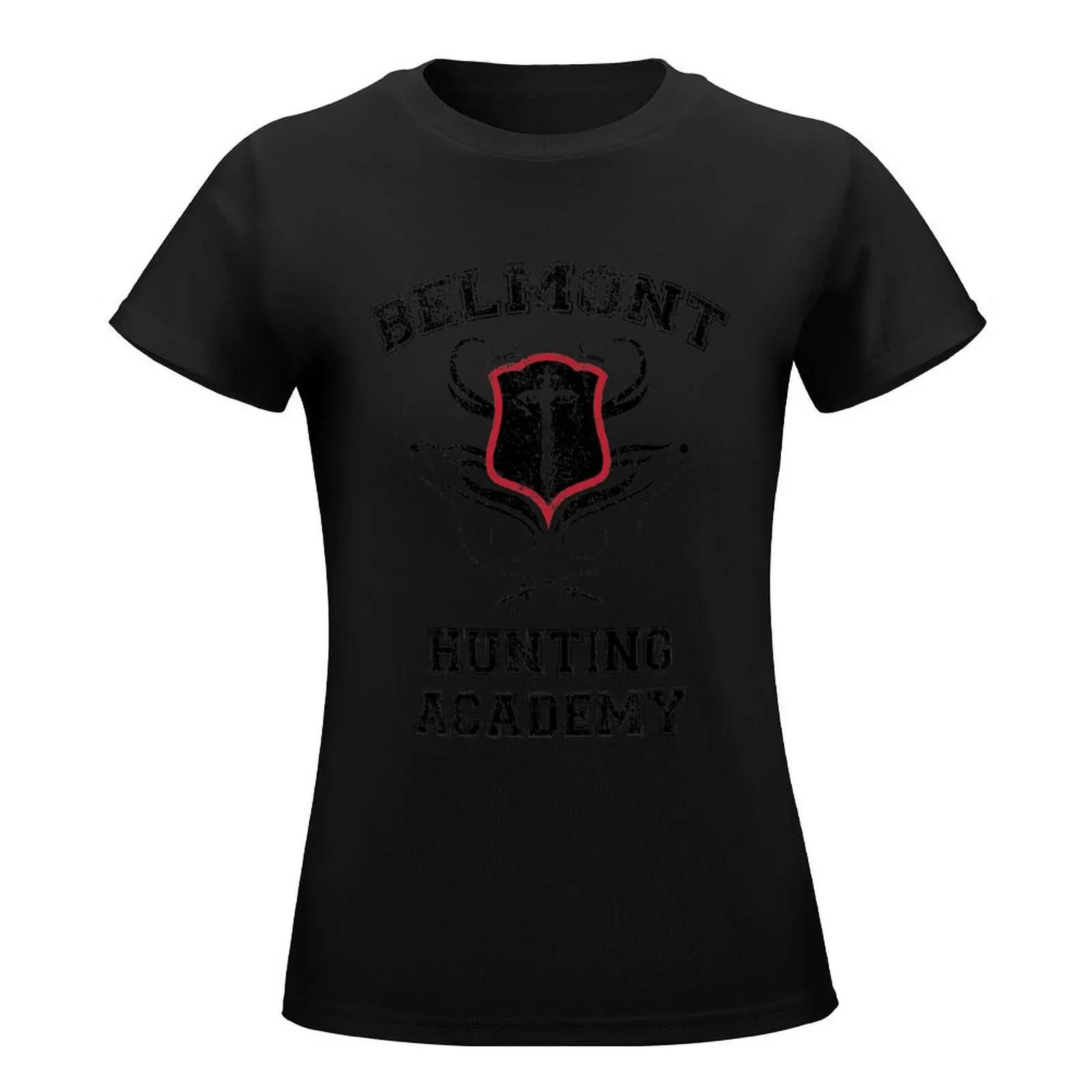 Belmont Hunting Academy T-Shirt shirts graphic tees graphics hippie clothes workout shirts for Women