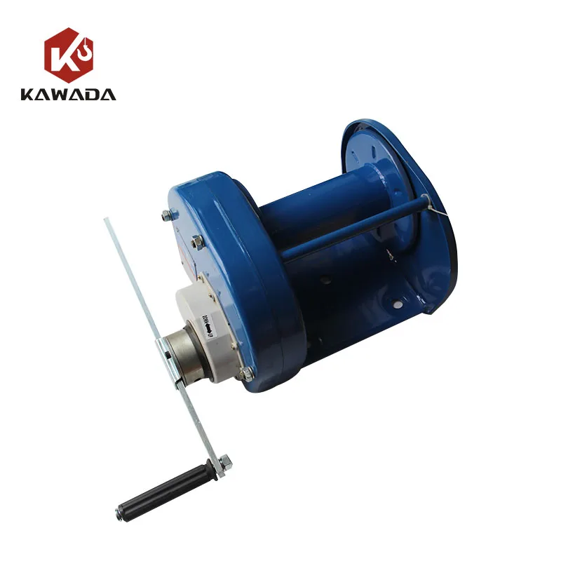 180kg mini auto brake ship pulling hand winch for strap