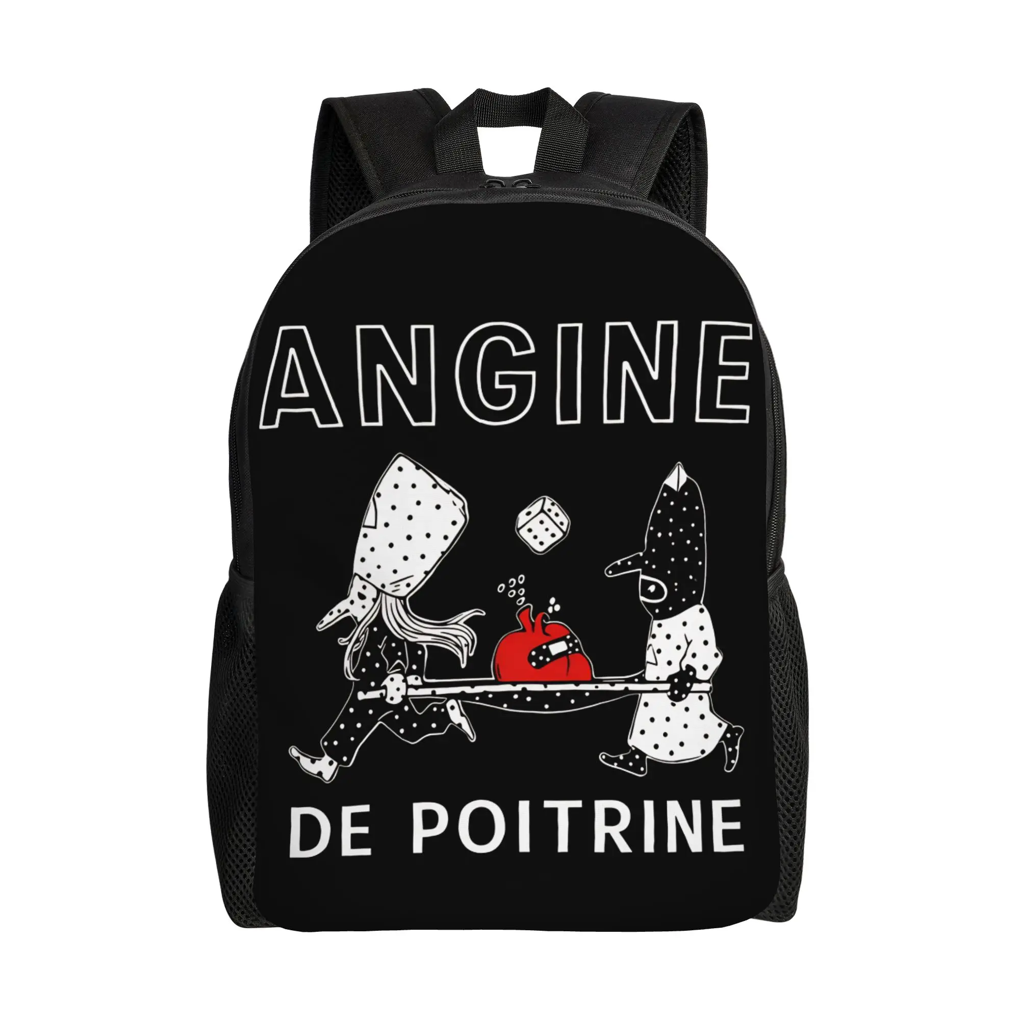 

Рюкзак Angine de Poitrine Band для мужчин, женщин, подростков, студентов, рабочий городской рюкзак, туристический рюкзак 2026, холщовые сумки для ноутбуков с карманом