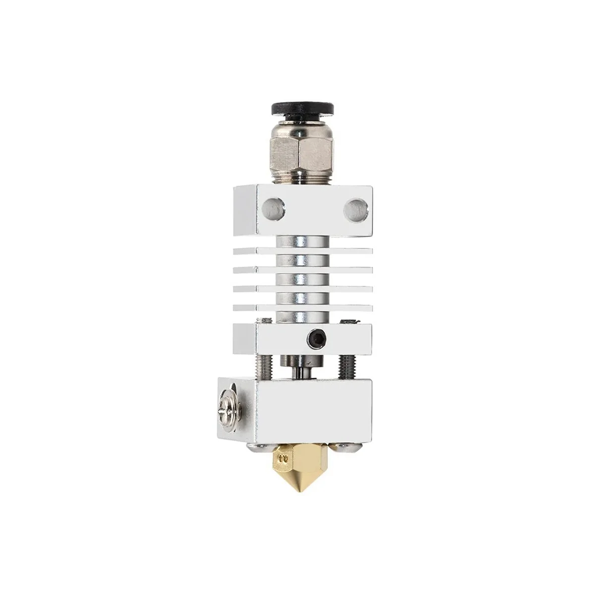 Цельнометаллический Hotend — титановый терморазрыв, сопло 0,4 мм, пневматическая муфта, силиконовый носок, модернизация Creality Ender 3 PRO