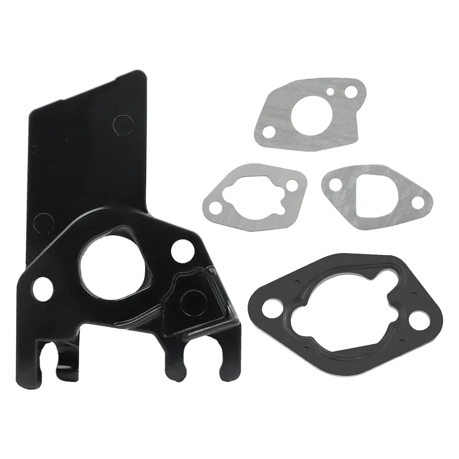 5 Pieces  Carburetor Gasket Spacer Insulator Kit for Honda GX160 GX200 5.5HP 6.5HP Engine Lawn Mower Generator Parts