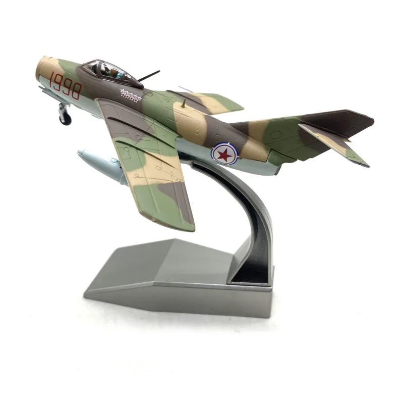 1/72 Neue Ankunft Sonderpreis Diecast Metall Sowjetunion MiG-15 Kämpfer Modell Möbel Display Sammlung Spielzeug Militär