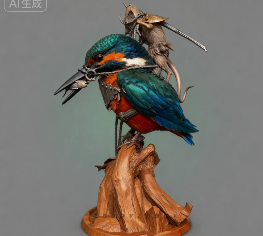 

Overall heights 100mm 150mm Resin model kits colorless and self-assembled TD-7553/3D