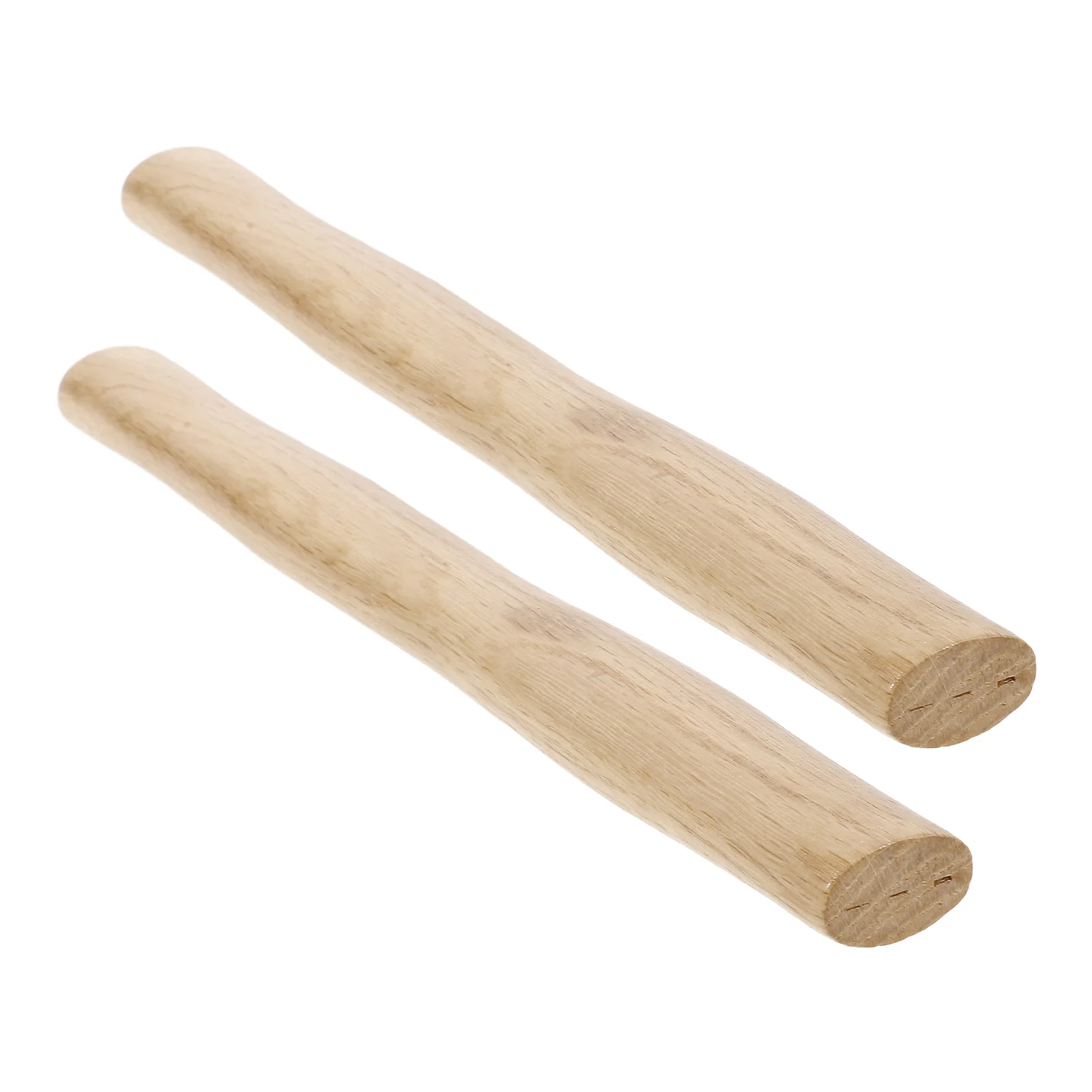 

2pcs Replacement Handle Durable Wood Part Fitting 500g Claw Handle For Hammer Hammer Multipurpose Wooden Handles
