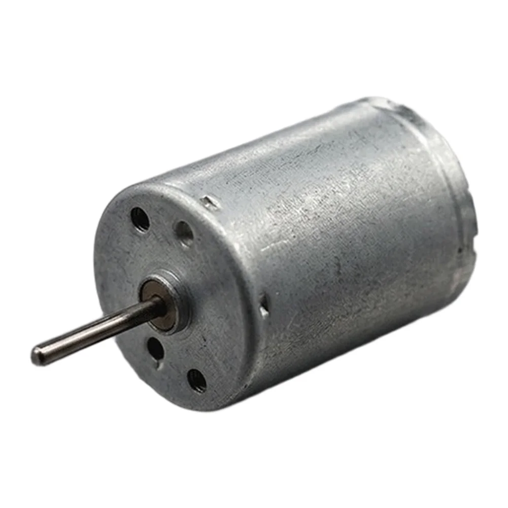 Brushed RF-370 DC Motor Featuring Multi-Voltage Support 3.7V 6V for Use in RC For Toys and Circuit Learning Kits
