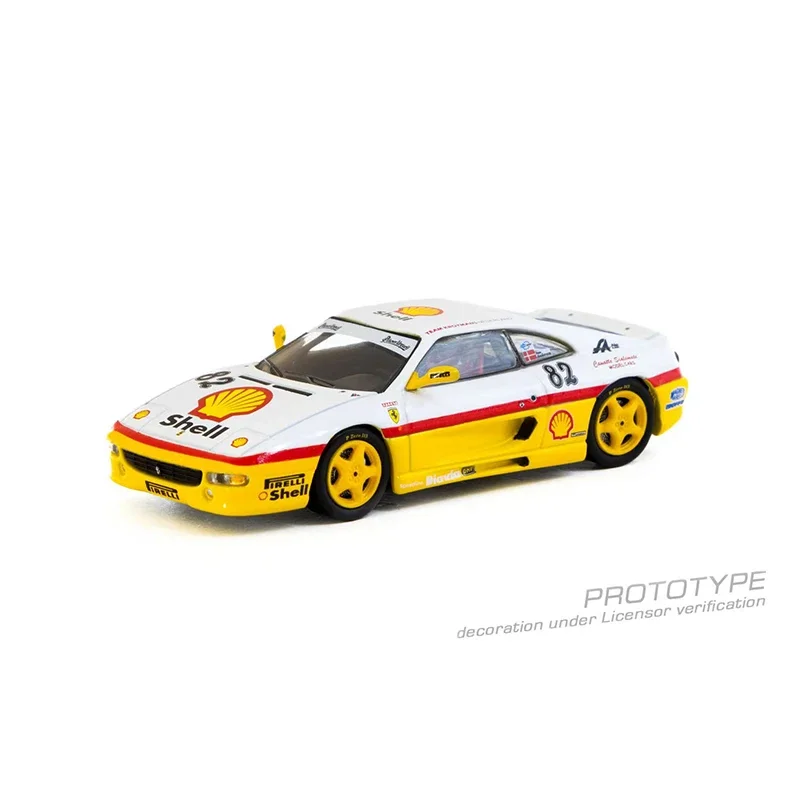 Prevendita TW 1:64 Ferrari F355 Challenge 1999 Collezione di modelli di auto pressofusi Giocattolo in miniatura Tarmac funziona