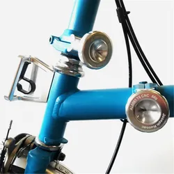 Joseph kuosac Folding Bicycle Round Hinge Clip C Buckle for Brompton Bike Wrench Limit Spring Hinge Clip Set Bike accessory