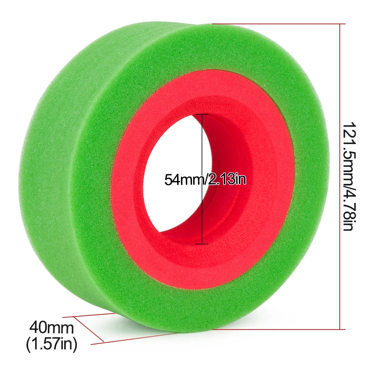 EVA Dual Stage Foam Fit 1.9