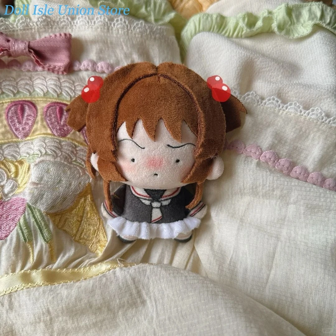 LI SYAORAN KINOMOTO SAKURA Printed Body Cotton Doll Cute Anime Plush Stuffed Dolls Toy Pendant 10cm Cosplay Figurine Plushie