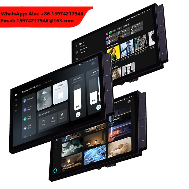 TuoAn 10.1 New 10.1 Inch Touch Screen All-in-one Function In-wall Central Control Switch Panel WIFI Zigbee Smart Home Gateway
