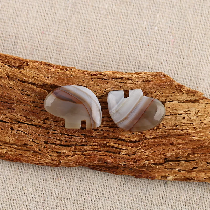 B&F Crazy Lace Agate Earring Beads for Jewelry Making, Handmade Natural stones beads, Stones for jewelry Making Supplies