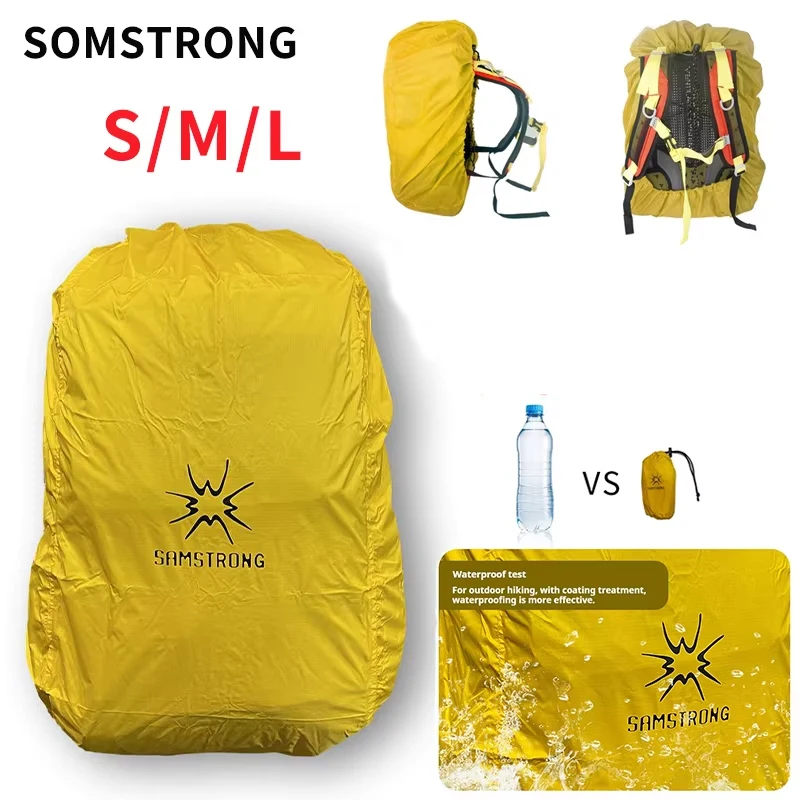 SOMSTRONG Rain Cover For Multiple Scenarios Available In S/M/L Sizes With Internal Coating For Dust Snow Water Resistance Suitab