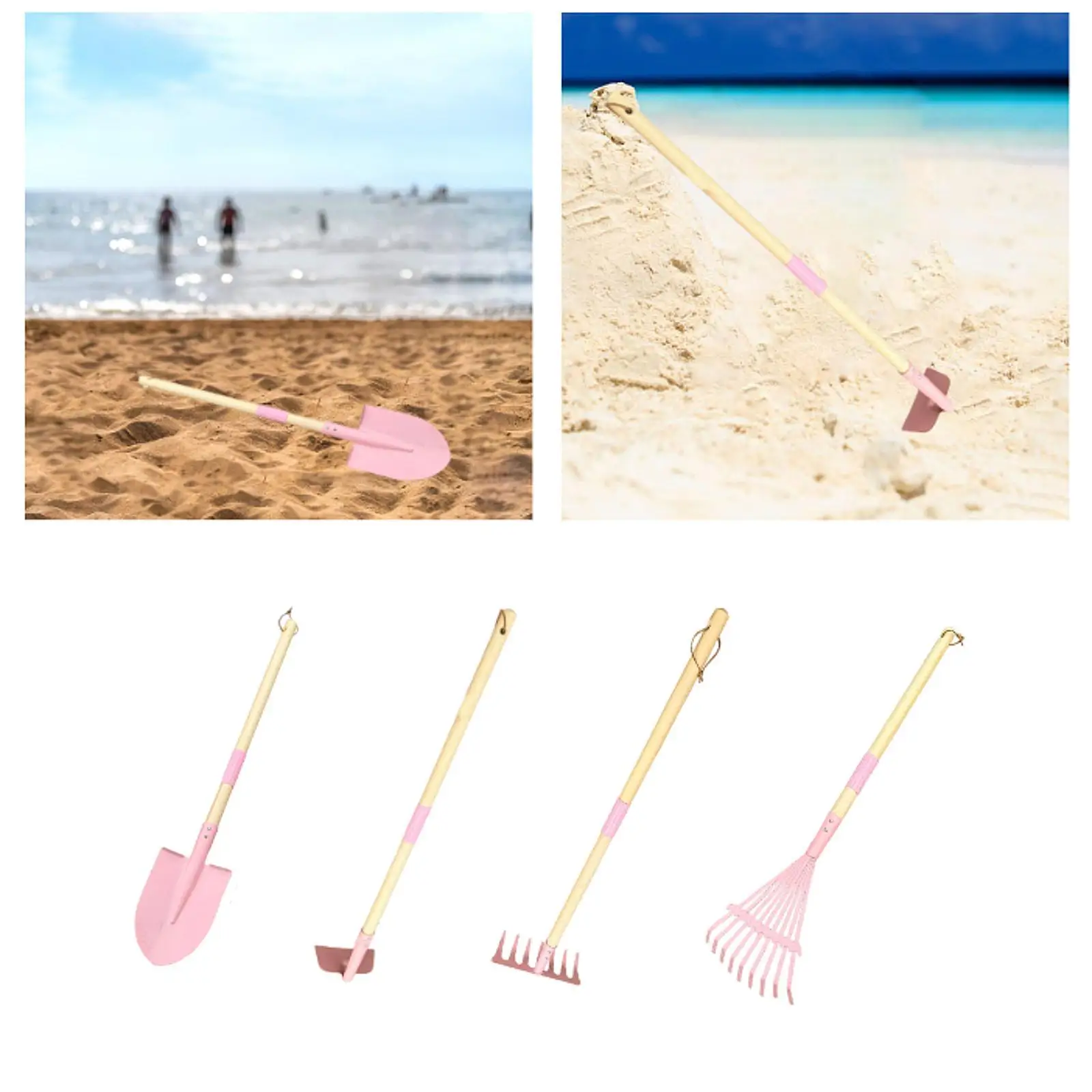 Garden Gadgets Steel Hand Tool Mini Shovel Narrow Spade Gardening Accessory for Children Outdoor Indoor Use