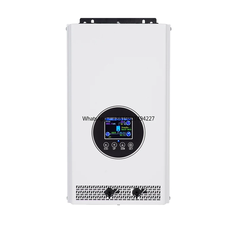 Jesudom MPPT 2000W Battery Discharge Auto-Limit Solar 48VDC 230VAC Output Grid Tie Inverter with Limiter Sensor
