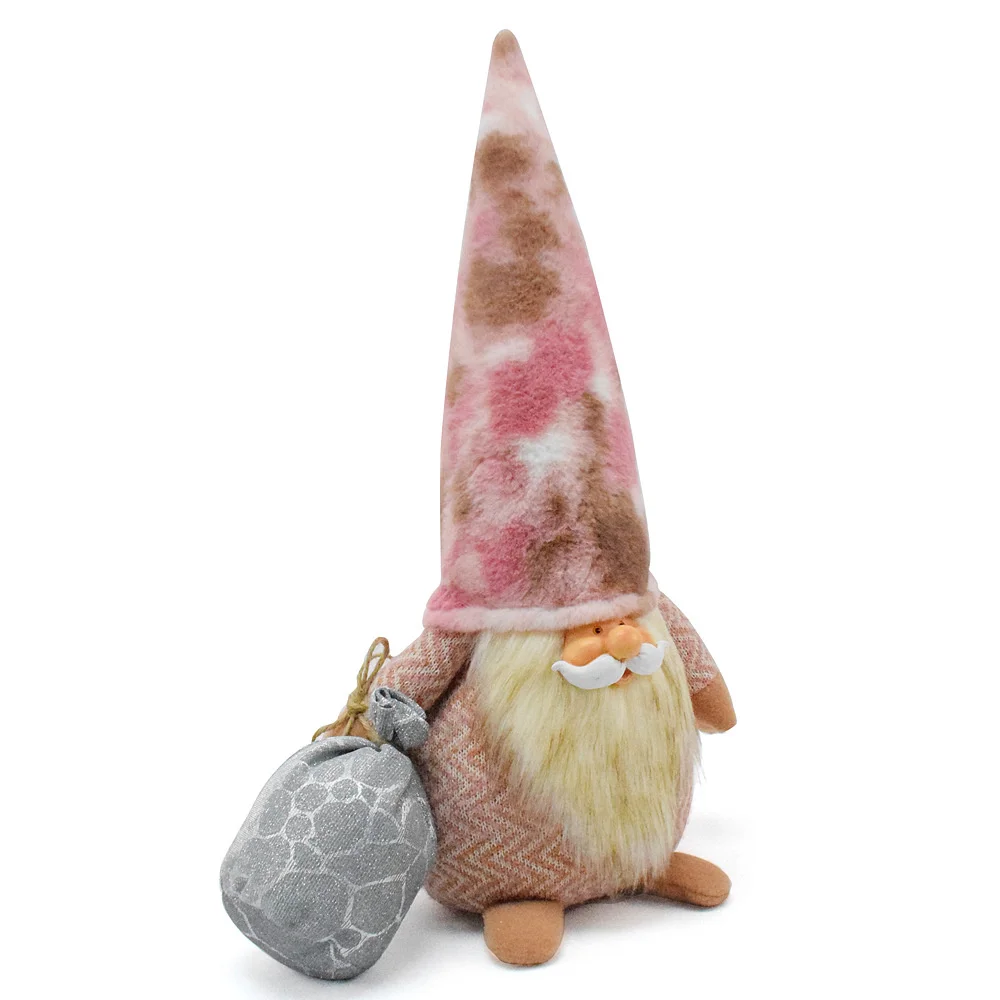 Gnomi di Natale Bambole di peluche Decorazioni natalizie per regali per feste a casa Ornamenti artigianali in stoffa fatti a mano
