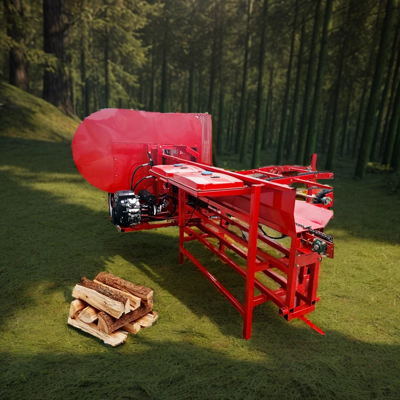 Australia Forestry Machine 50 Tons Circular Blade Saw Wood Firewood Processor Log Splitter for Sale