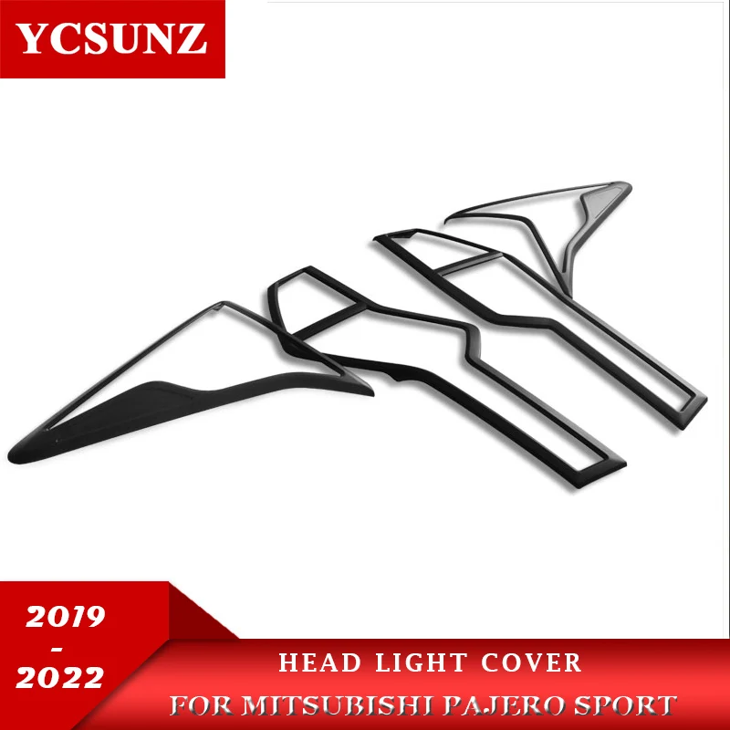 2020-2022 ABS Tail Lights Cover Accessories For Mitsubishi Pajero Sport 2020 2021 2022 Montero Sport Rear Lamp Parts Ycsunz