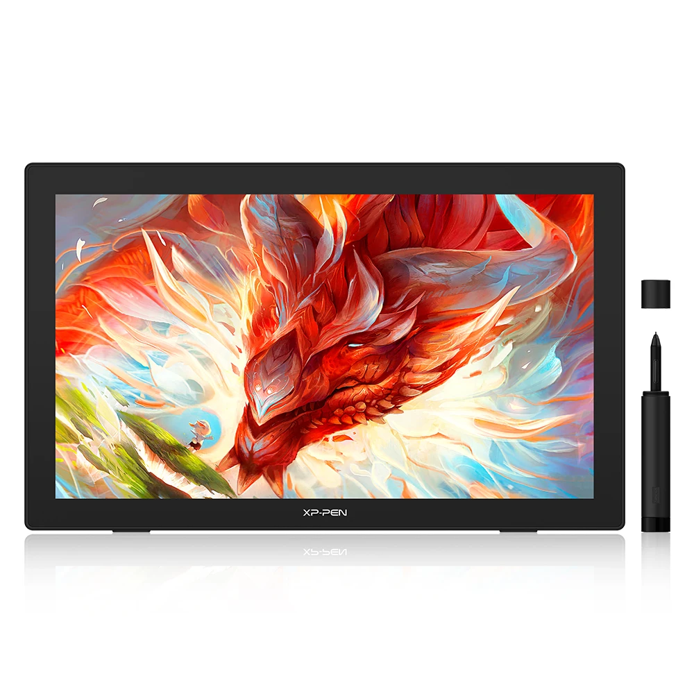 XPPen Artist 24 QHD Graphic Tablet Monitor 2K Resolution 23.8 inch Pen Drawing Display Support 60 Degrees Tilt for Windows Mac