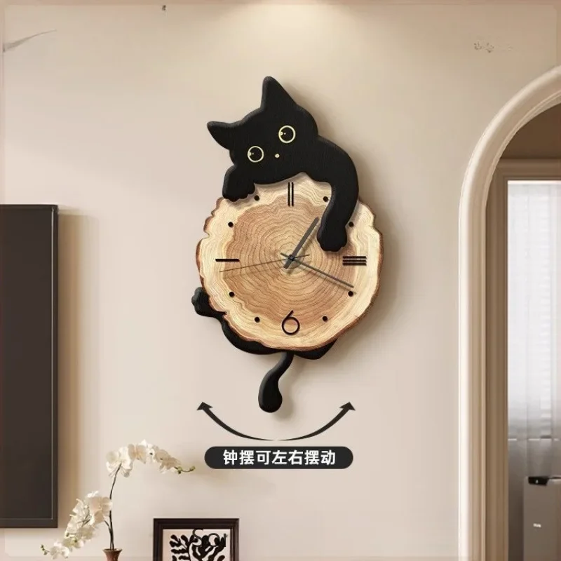 New creative clock wall-mounted high-end art wall watch