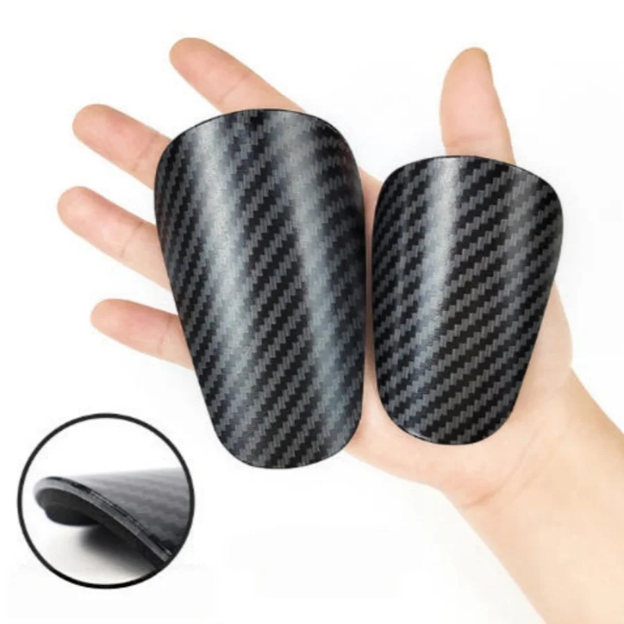 Football Shin Guards Lightweight Shockproof Soccer Shin Pads Texture Shock Shin Protective Pads for Teenagers Adults Sports