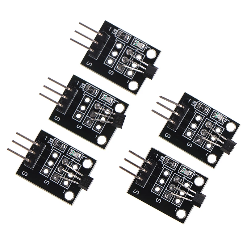 5PCS New KY-003 Hall Magnetic Sensor Module For Arduino AVR Smart Cars DIY Starter Kits for Arduino