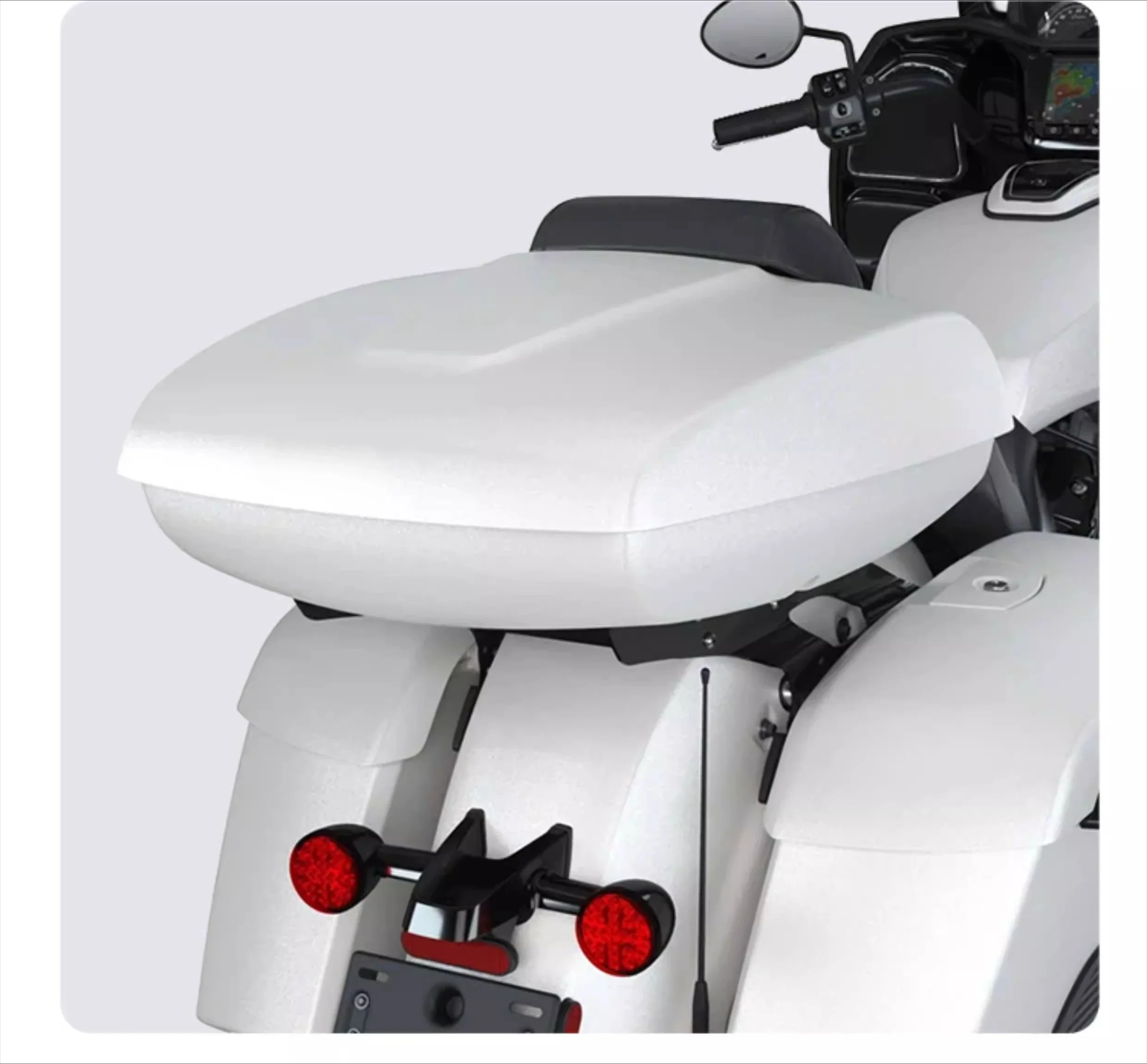For Indian Motorcycle Trunk Chief Leader Territory Master Thin Streamlined Rear Top Box