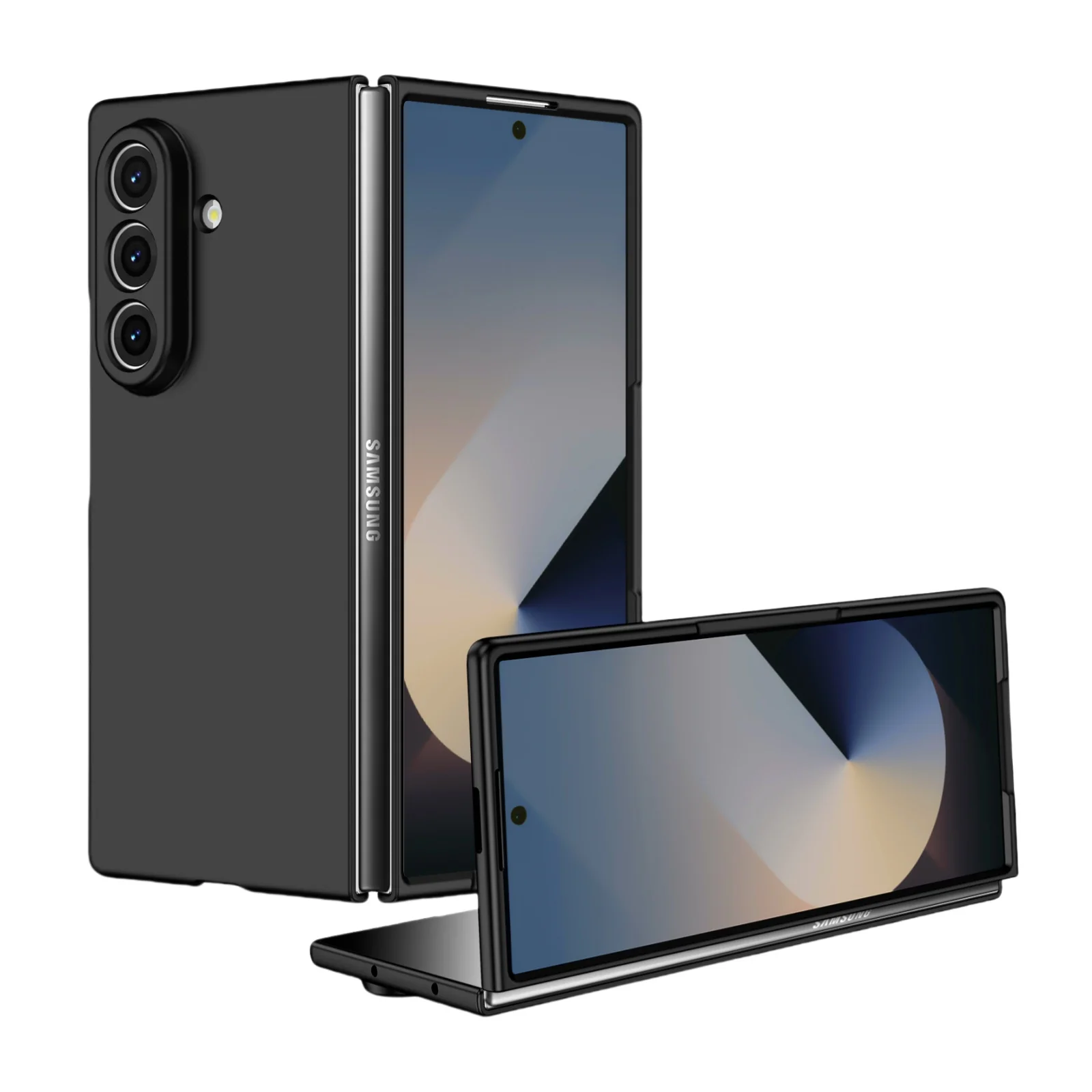 

Matte Feeling Hard Plain Fashion Case for Samsung Galaxy Z Fold 7 5G Fold7 Fold6 Fold 6 5 4 3 2 Fold4 Fold5 Fold3 Fold2 Coque