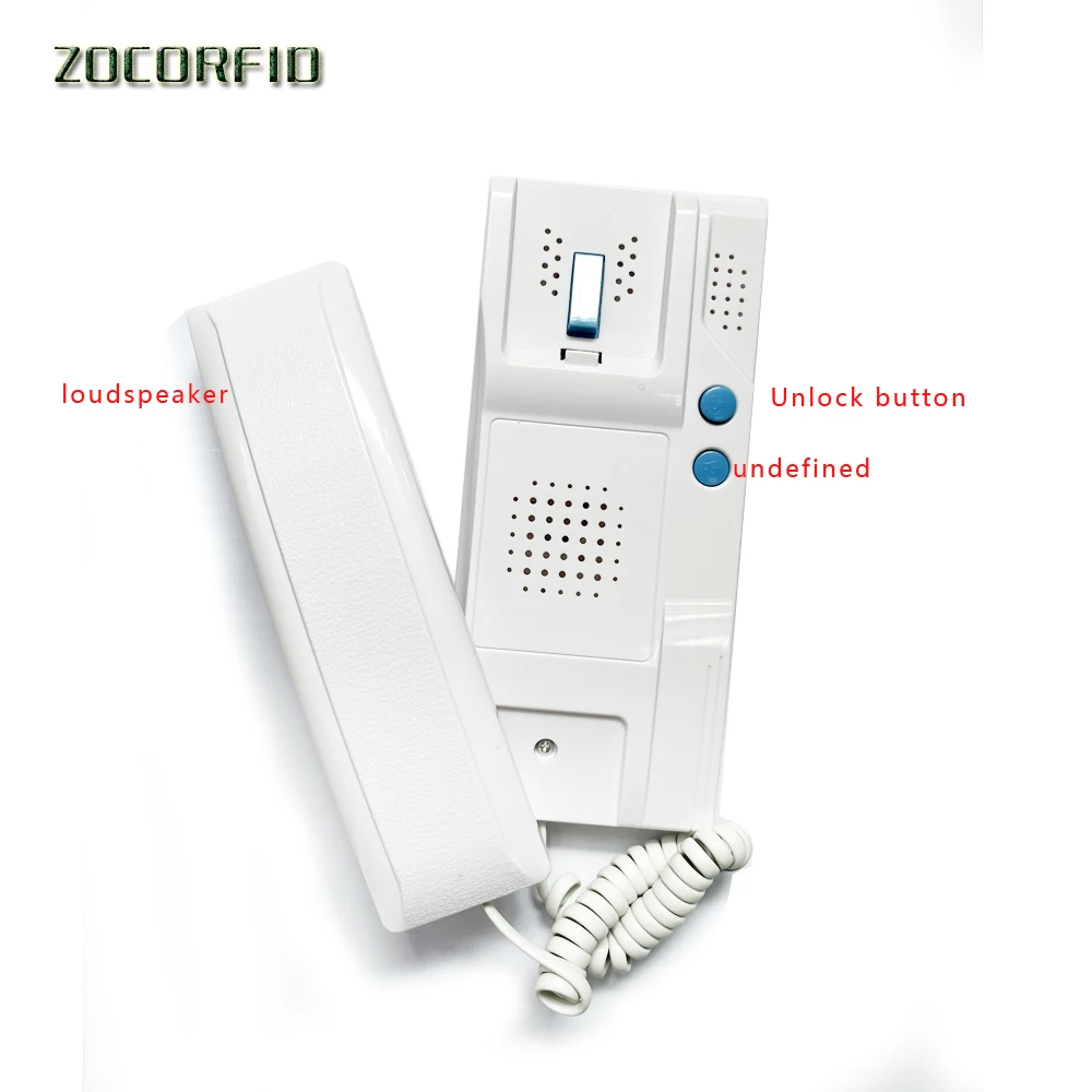 Top quality apartments intercom system home security audio door phone  indoor unit Phone Intercom Doorbell System